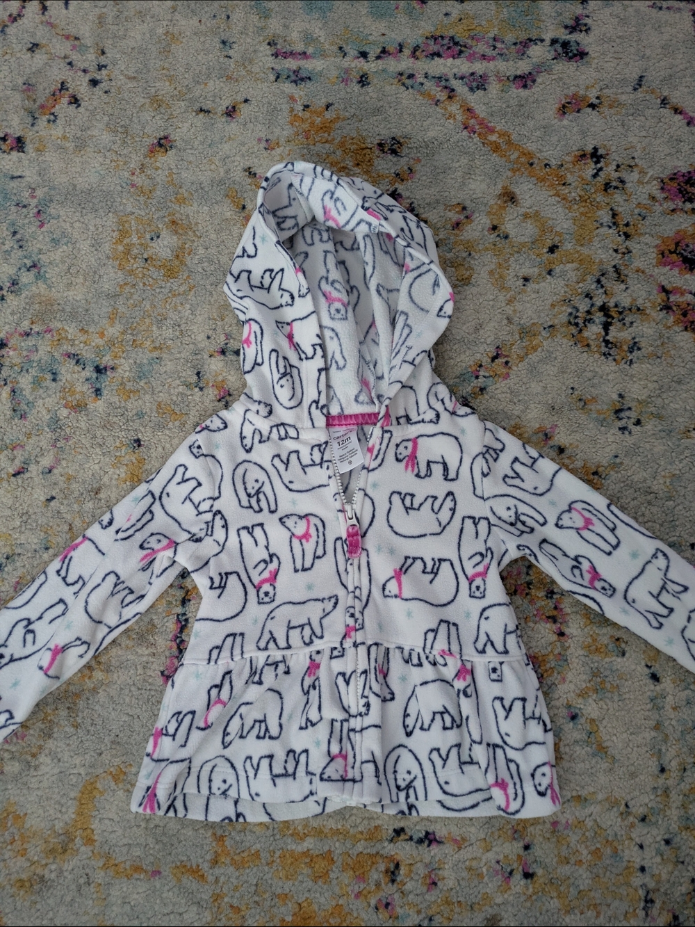 Carters Zip Up Fleece Jacket